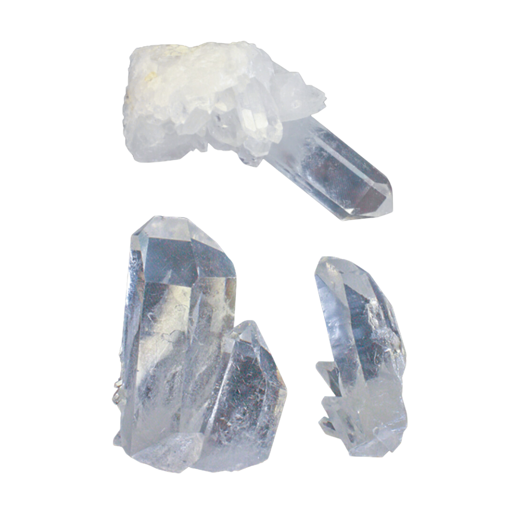 CLUSTER - Crystal Quartz, EXTRA
