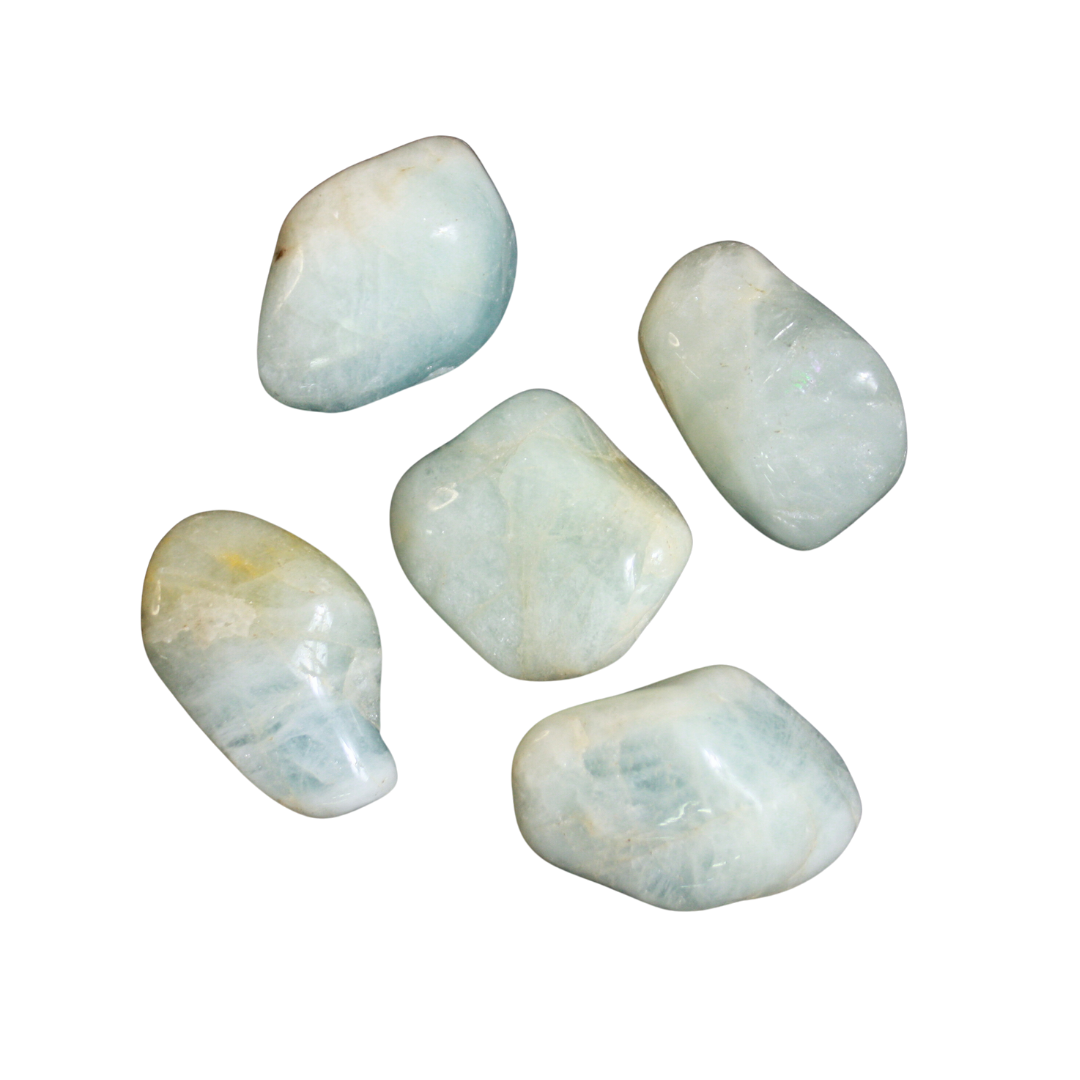 TUMBLED STONES - Aquamarine, Q1