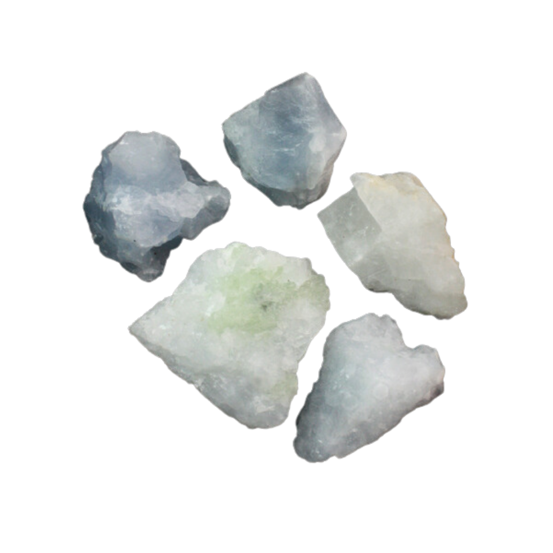 ROUGH MINERALS - Blue Calcite, Q1