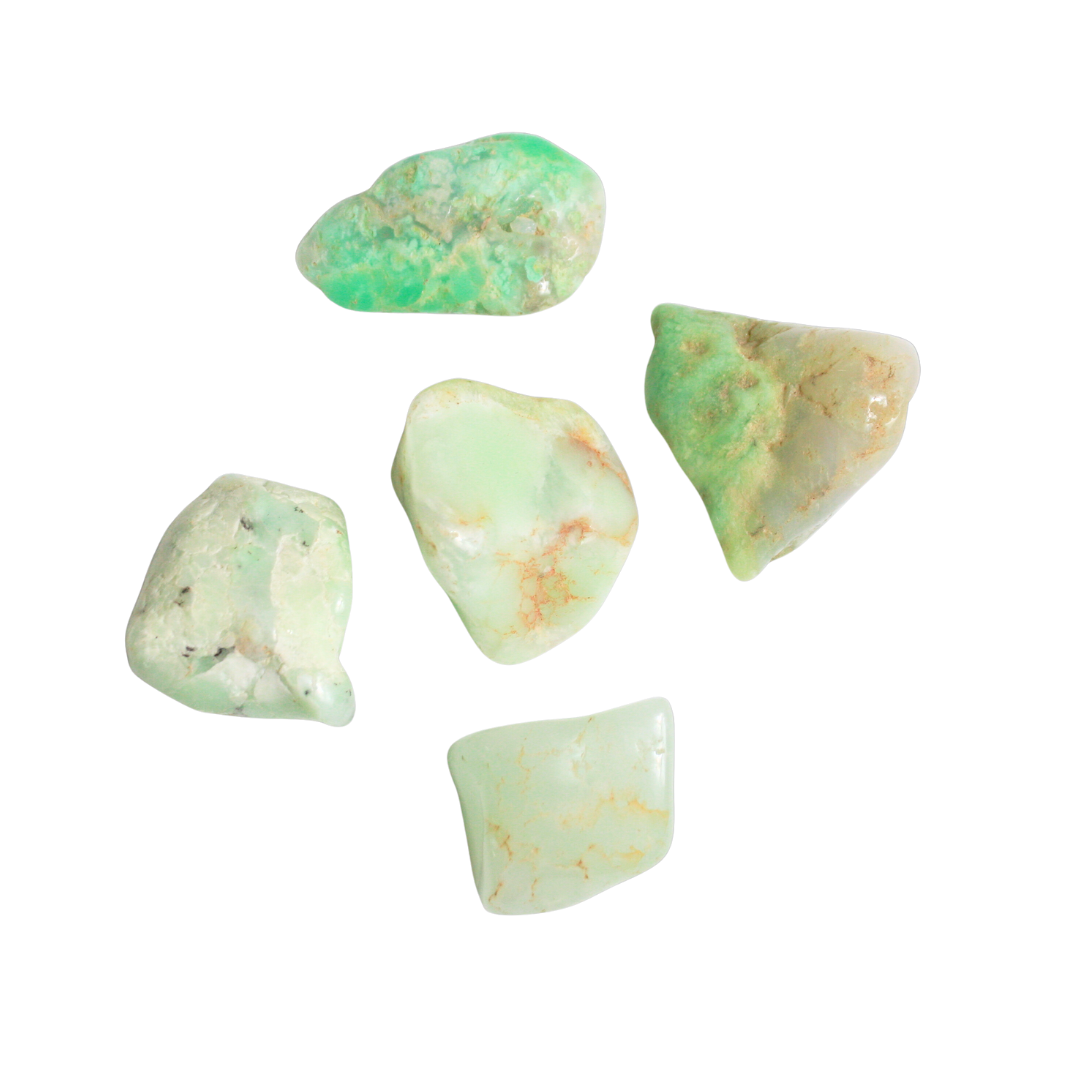 TUMBLED STONES - Chrysoprase, Q1