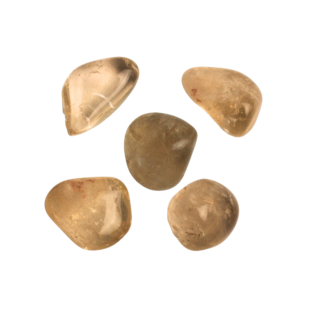 TUMBLED STONES - Citrine (Natural), EXTRA