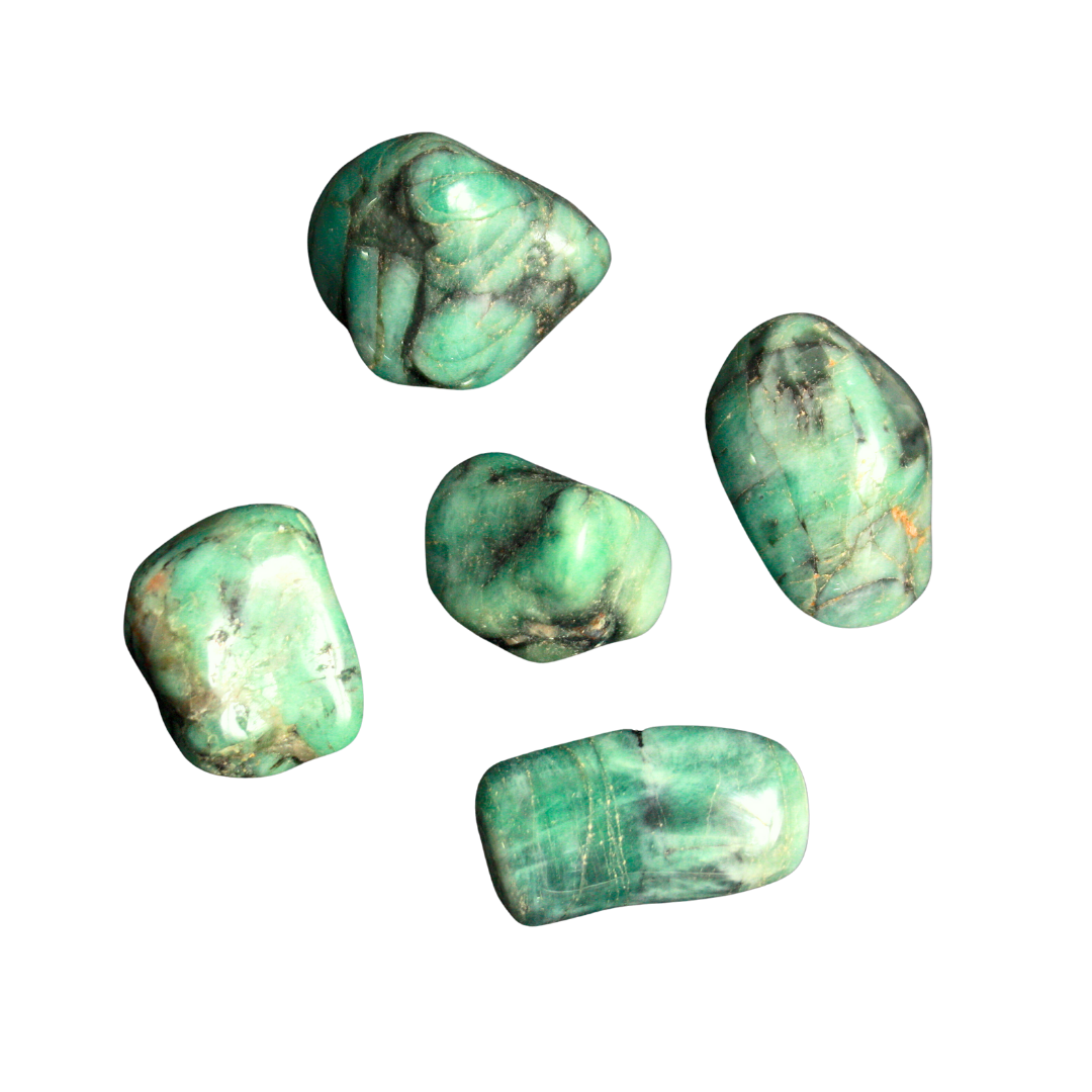 TUMBLED STONES - Emerald, Q1