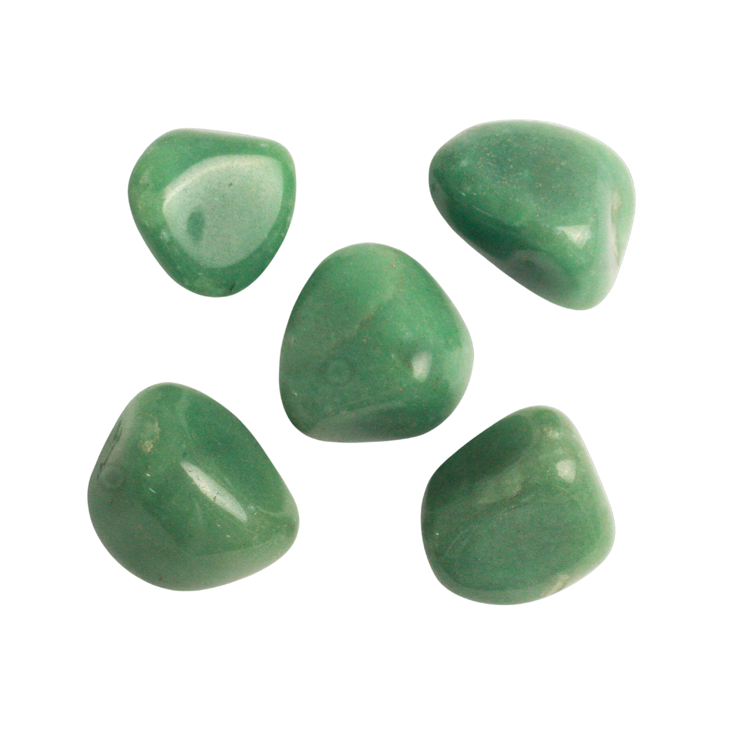 TUMBLED STONES - Green Quartz, Q1