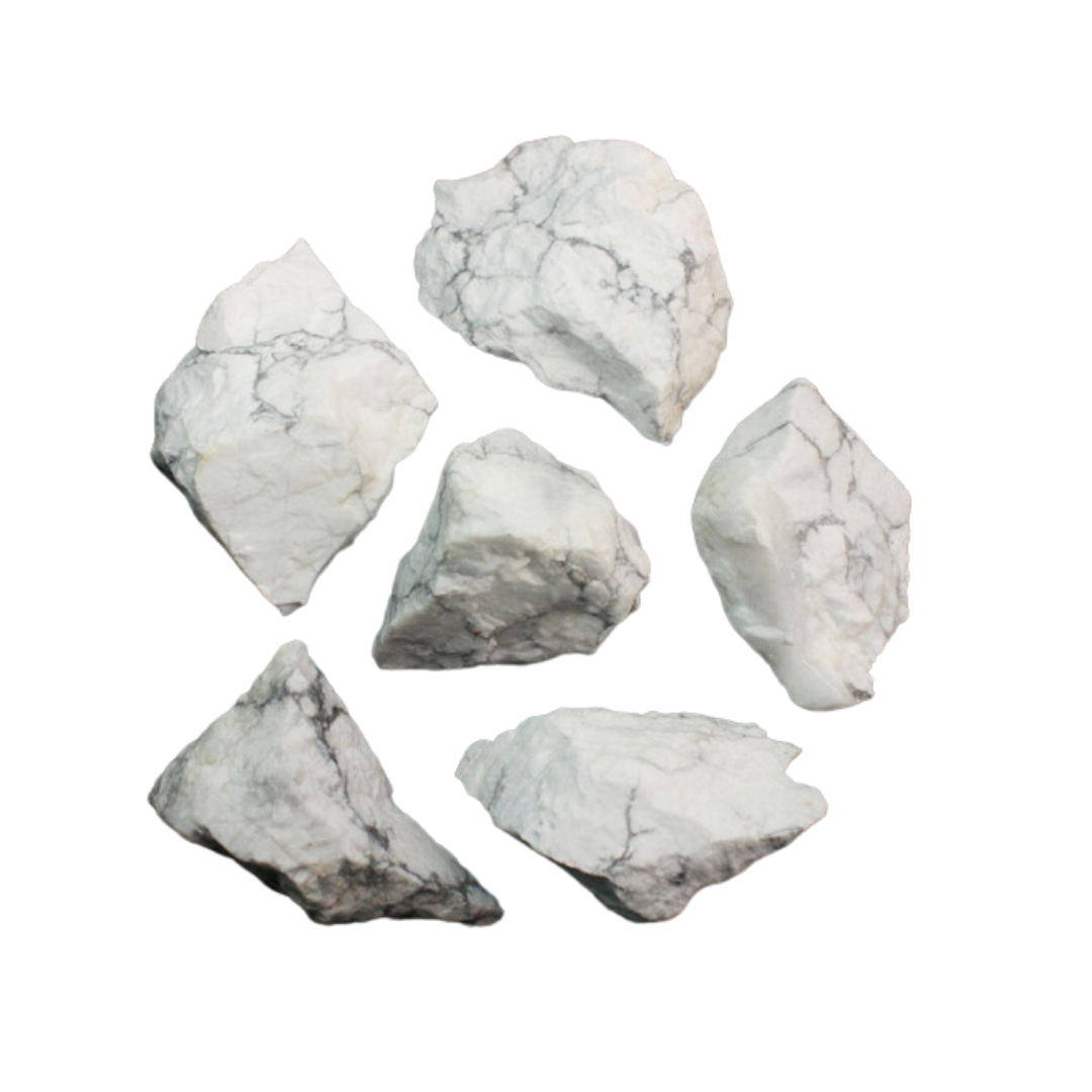 ROUGH MINERALS - Howlite, Q1