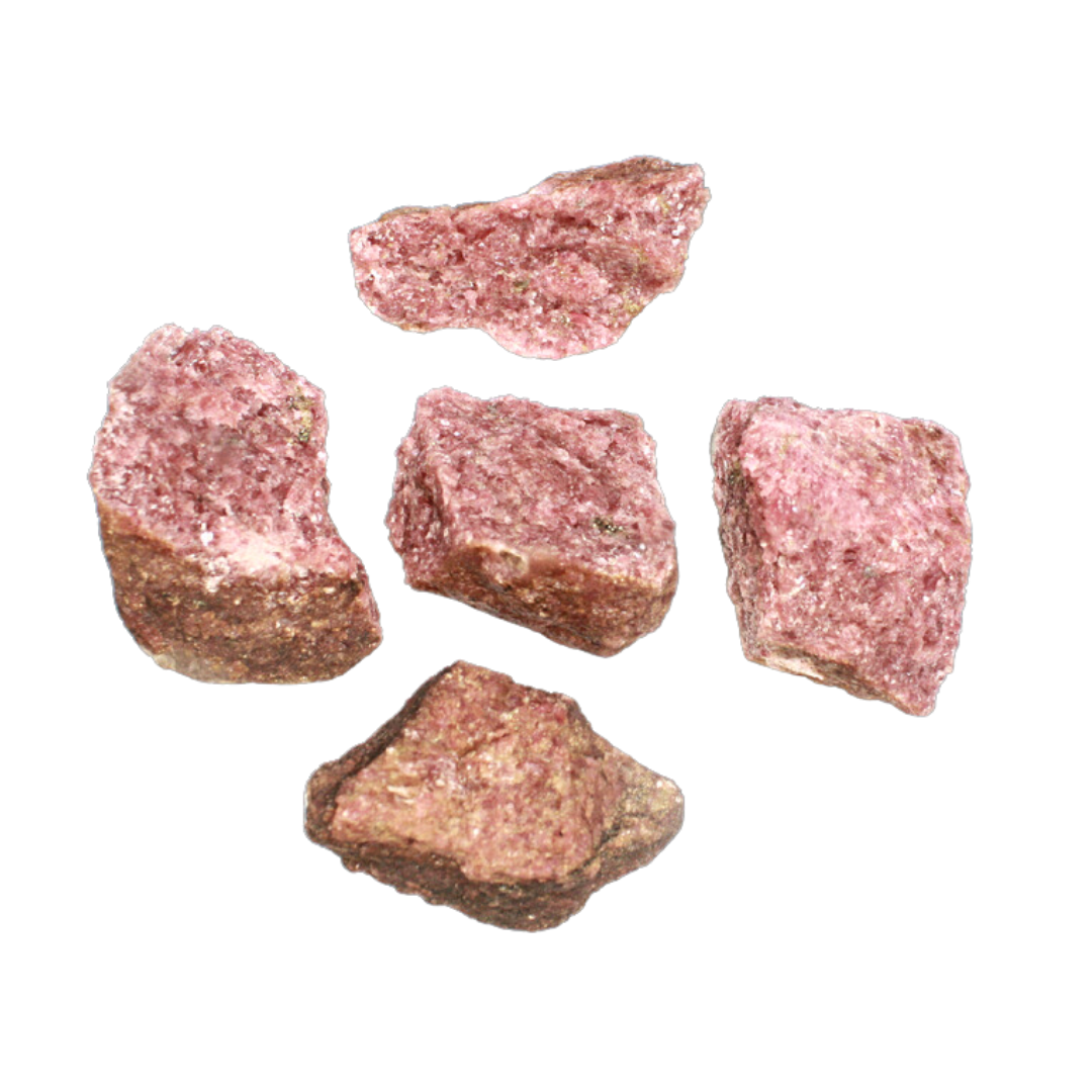 ROUGH MINERALS - Rhodonite, Q1