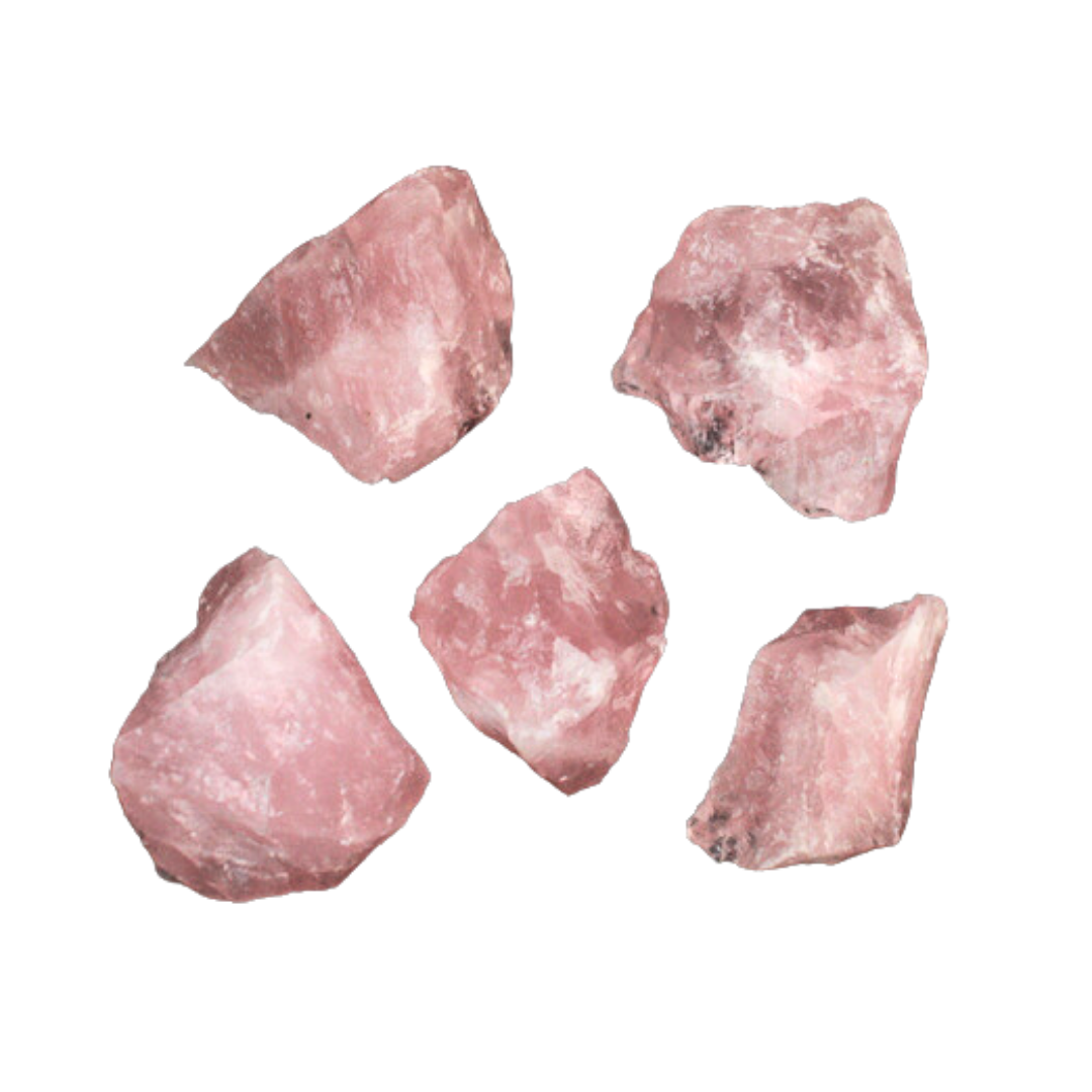 ROUGH MINERALS - Rose Quartz, EXTRA