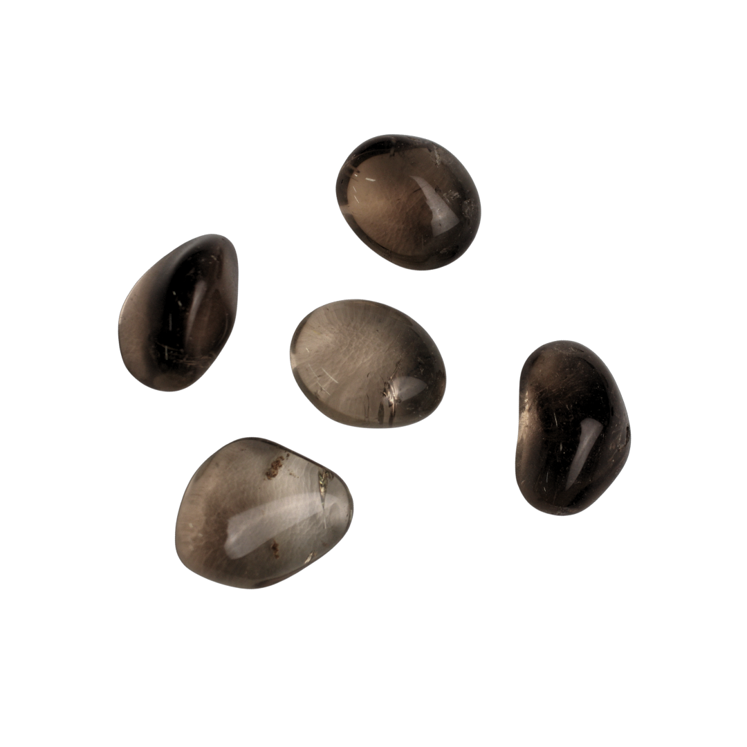 TUMBLED STONES - Smoky Quartz, EXTRA